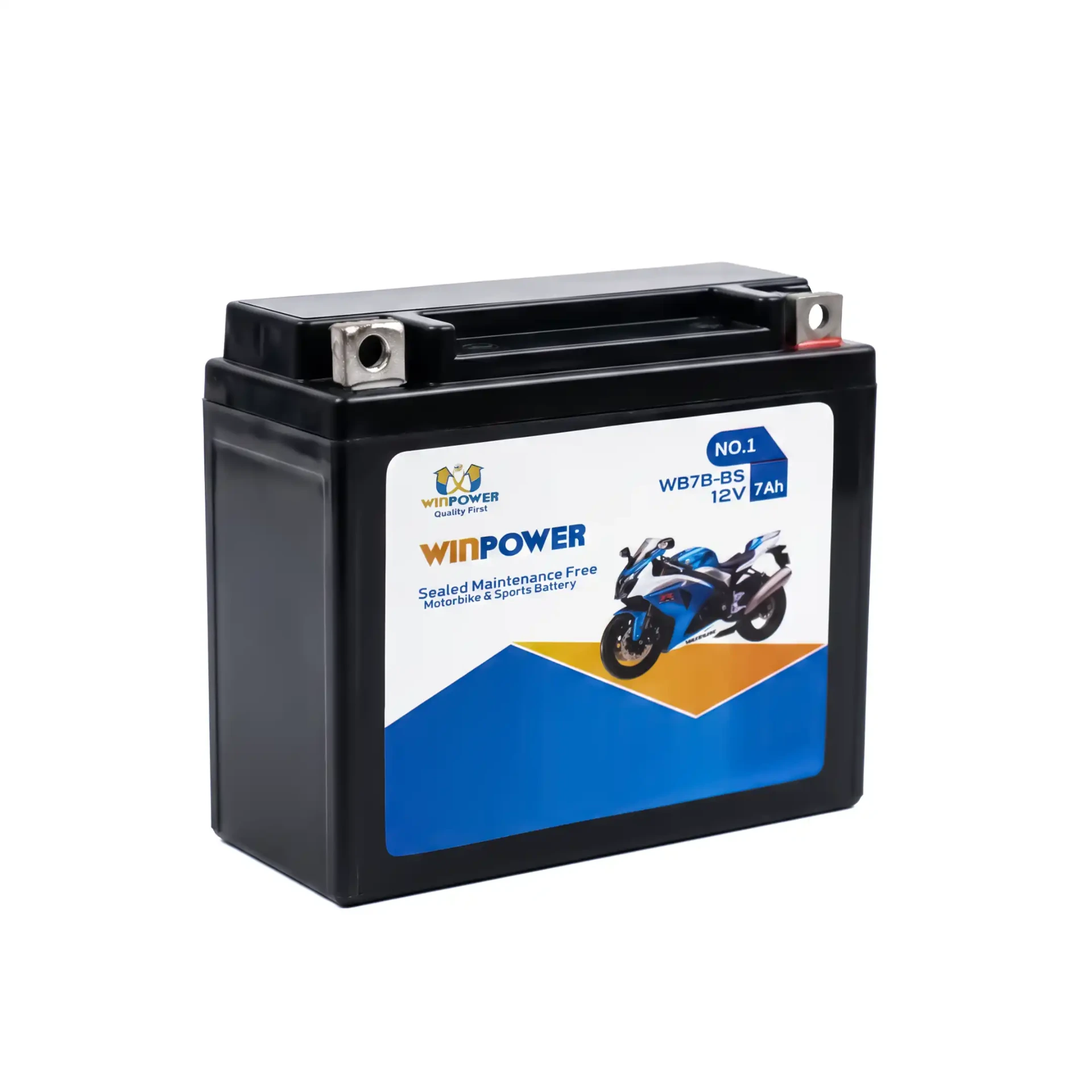 [FG-MC-12N7] Winpower 12N 7 BS - Motorcycle Battery 12V 7Ah